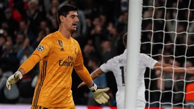 كورتوا يحقق رقمًا مميزًا في الدوري الإسباني