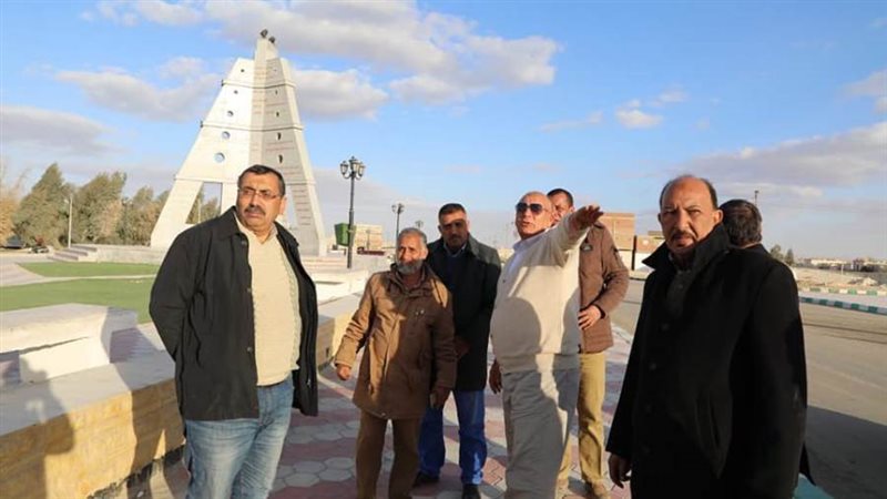 جانب من زيارة محافظ