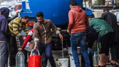 استياء أهالي أرض اللواء بسبب انقطاع المياه منذ السابعة صباحا