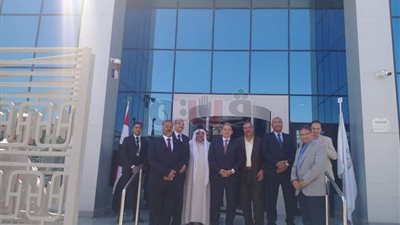 رئيس البنك الأهلي المصري يزور فرع رأس سدر (صور)