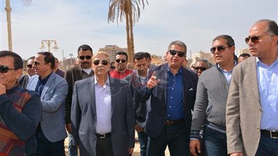 وزير الشباب والرياضة يتفقد نادي الفرع الجديد لنادي الإسماعيلي