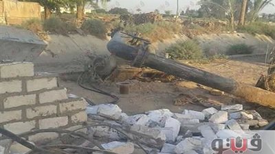 إزالة 70 حالة تعدٍ لسرقة مياه الري بقرية «مازورة» في بني سويف
