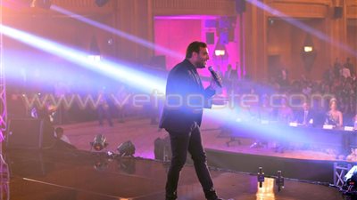 بالصور.. «رامى صبرى» يشعل حفل ختام مسابقة ملكة جمال مصر