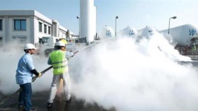 إصابة شخصين في حادث تسرب غاز بالواحات