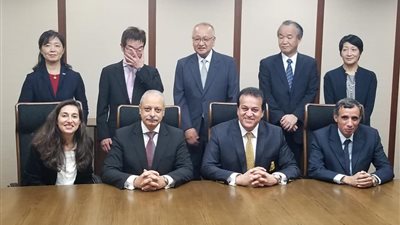 وزير التعليم العالي يلتقي عددا من رؤساء الجامعات اليابانية