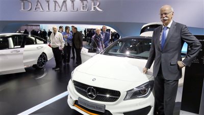 مرسيدس تعلن حجم مبيعاتها في فبراير