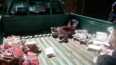 ضبط مطعم شهير يستخدم لحوما فاسدة في سوهاج