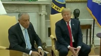 رئيس البرتغال يتفاخر على ترامب والأخير يحرجه بكريستيانو (فيديو)