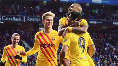 برشلونة يتعثر في ديربي كتالونيا بالتعادل مع إسبانيول 2/2 بالليجا