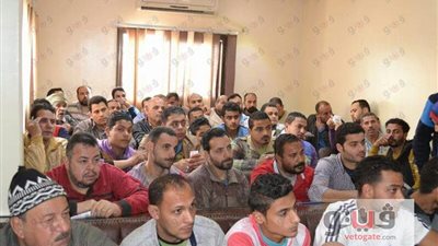 بالصور.. تفاصيل القافلة السكانية بالسنانية في دمياط