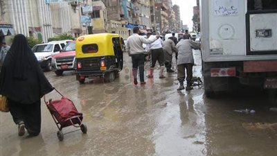 سقوط أمطار خفيفة على مدن محافظة الغربية