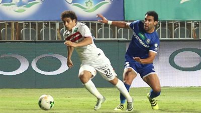 التعادل السلبى يسيطر على لقاء الزمالك أمام سموحة بعد 15 دقيقة
