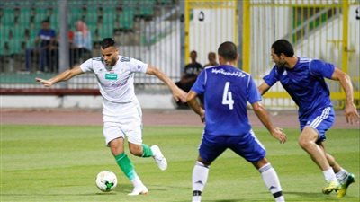 المصري يفوز على فريق دمياط 6/0 في مباراة ودية