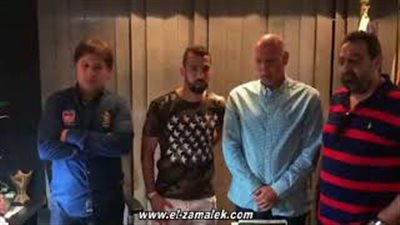 رسالة عبد الله السعيد لمرتضى منصور «فيديو»