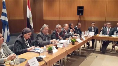 وزير التجارة يلتقى مسئولى 30 شركة يونانية لبحث التعاون