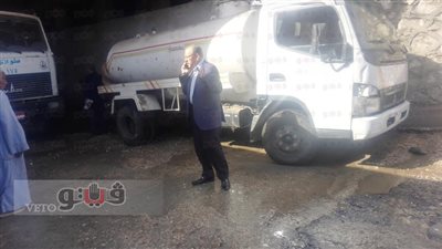 بالصور.. تسريب المياه بمزلقان زكي بطوخ قبل شهرين من افتتاحه