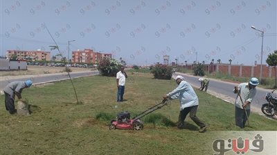 بالصور.. مصيف جمصة بالدقهلية يستعد لاستقبال المصطافين خلال العيد