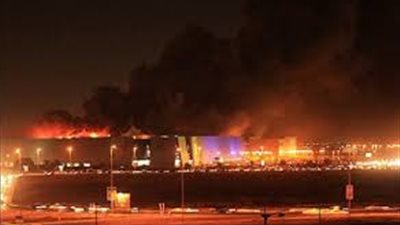 إخماد حريق هائل في الكويت