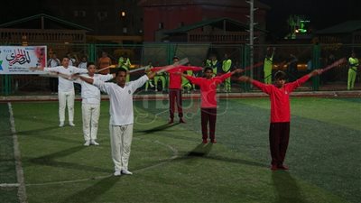 بالصور.. عروض رياضية للصم على أنغام الموسيقى في مسابقة الحلم المصري