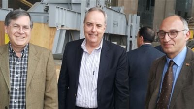 المتحف الكبير يستقبل مساعد وزير الخارجية الأمريكي