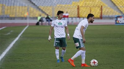 إسلام عيسى يتقدم بالهدف الرابع للمصري في جرين بافالوز