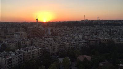 بالصور.. غروب الشمس في «حلب» بعد فشل وقف إطلاق النار