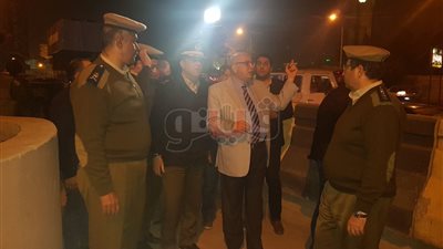 مدير أمن القليوبية يتفقد منطقة الكباري ببنها (صور)