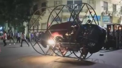 عمرو يوسف ينشر كواليس حادث سيارته في مسلسل «عشم إبليس»