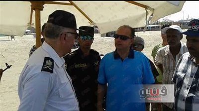 بالصور.. حملة مكبرة لإزالة إشغالات شاطئ بورسعيد