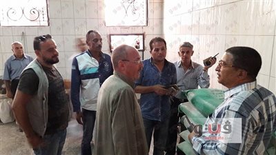 بالصور.. حملة تفتيش على المخابز بالعمرانية في الجيزة