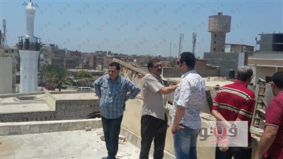 بالصور.. «العباسي» و«أبو العلا» يتفقدان منزل رمضان الأثري برشيد