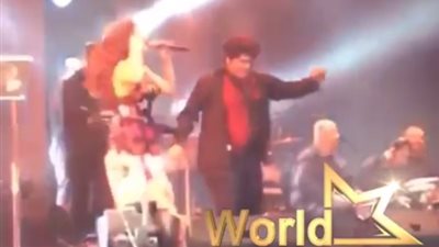 بالفيديو.. ميريام فارس تدخل في منافسة بالرقص مع شاب عراقي