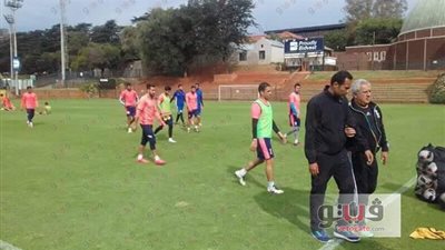 سموحة يؤدي مرانه الرئيسي على ملعب مواجهة الهلال السوداني