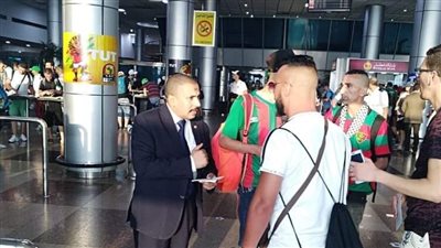 قبل ساعات من مواجهة كوت ديفوار.. وصول ٤ طائرات لمشجعين جزائريين مطار القاهرة