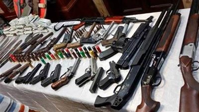 ضبط 33 قضية مخدرات وأسلحة نارية بالمرج