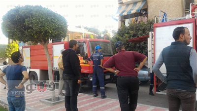 بالصور.. السيطرة على حريق محدود في شقة سكنية ببورفؤاد