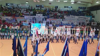 بالفيديو والصور.. طابورعرض المشاركين ببطولة الجمهورية للشركات