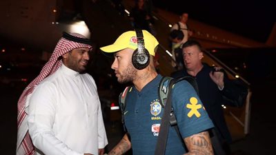 منتخب البرازيل بقيادة نيمار يصل السعودية للمشاركة بالبطولة الرباعية
