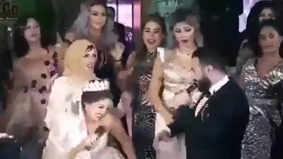 أغنية عروسين على طريقة محمد رمضان (فيديو)