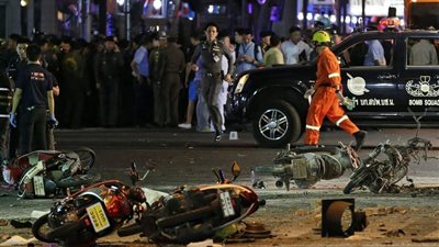 إصابة شخصين في انفجار بمحطة قطارات بانكوك