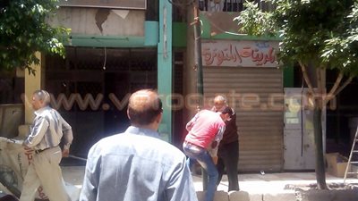 بالصور.. حملات لإزالة التعديات على الطرق العامة في القليوبية