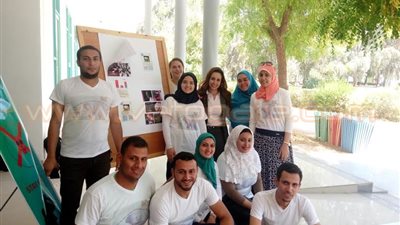 بالصور.. جامعة هليوبوليس تبدأ حملة حماية المرضى من الإدمان