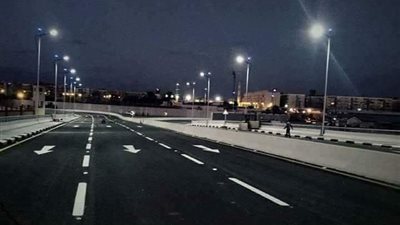 نجاح التشغيل التجريبي لكوبري قناة الاتصال في بورسعيد