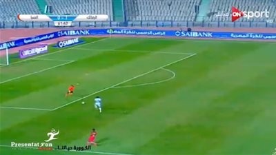 الزمالك يتقدم بهدف أمام المنيا عقب مرور 60 دقيقة