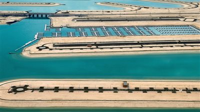 بالصور.. «صباح الأحمد» مدينة كويتية بحرية وسط الصحراء