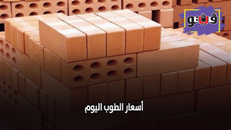 أسعار الطوب اليوم