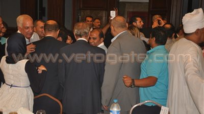 بالصور.. وزير الصناعة وقيادات الإسكندرية يغادرون حفل الإفطار الجماعى