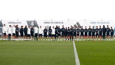 دقيقة حداد على ضحايا فيضان مايوركا في تدريبات ريـال مدريد