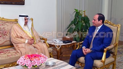 «مصر والكويت» تبحثان تحديات الأمة العربية.. «السيسي» يستقبل وزير العدل الكويتي بالاتحادية.. يؤكدان تعزيز العمل العربي المشترك ومكافحة الإرهاب.. و«الصانع» يشدد على تعزيز ا