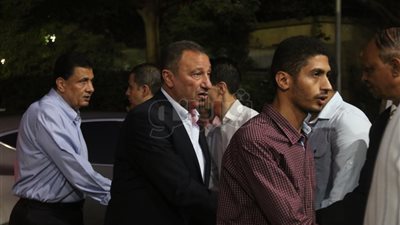 محمود الخطيب ومرسي عطا لله وطولان في عزاء عبد الرحيم محمد ( صور)